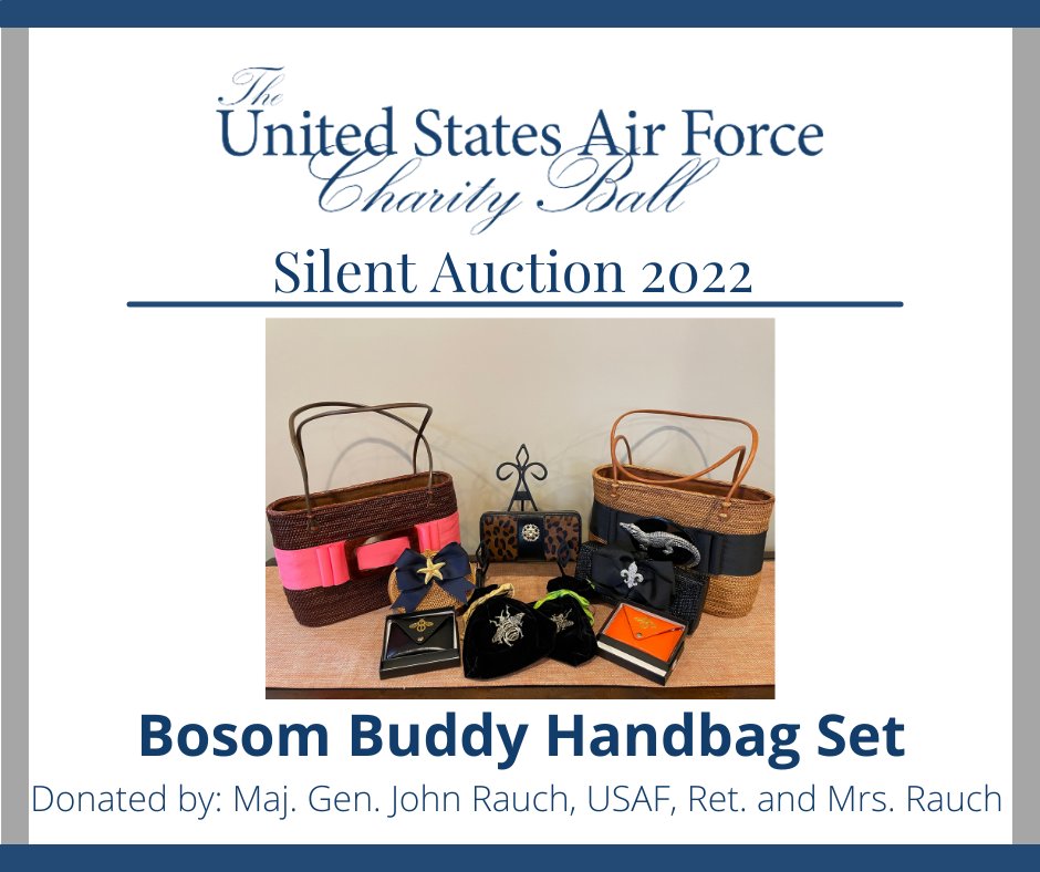 AirSpaceGala's tweet photo. Bosom Buddy Handbag and Accessories Set. This set includes:  two  handbags, four card/coin holders,  two jewelry pouches, one black clutch with a fleur-de-lis emblem, one small tan clutch with a seashell emblem, and one zipper wallet.  

#afcb2022 #afas https://t.co/YGtd3dGw6B