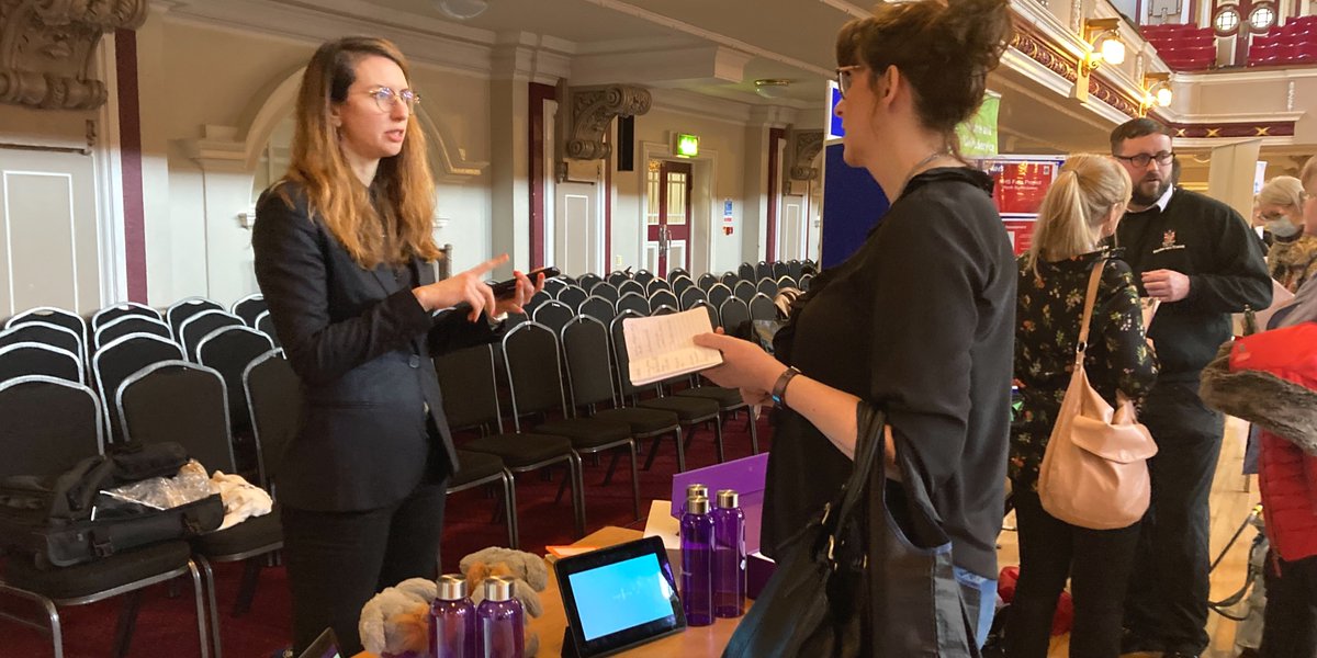 Delightful conversations happening at <a href="/SoTCityCouncil/">Stoke-on-Trent CC</a>’s networking event today. Come and find us at Stoke Town Hall!
