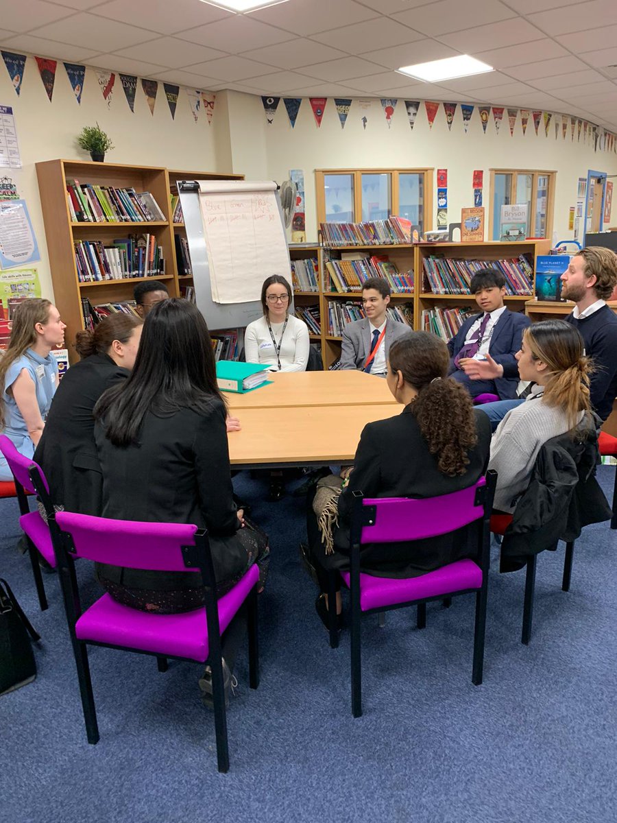 joshenvision's tweet photo. So great to have our mentors from @McDermottLaw come to @LambethAcademy this afternoon for their first in-person session! Both teams left with brilliant ideas for the rest of the projects. Thank you mentors! https://t.co/tzsezg5tiS