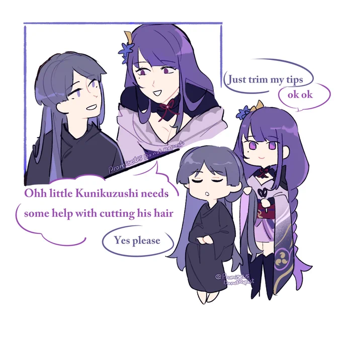 True Scara story. See you later with the power of god and long hair, kitten🥳💜
#GenshinImpact #scaramouche 