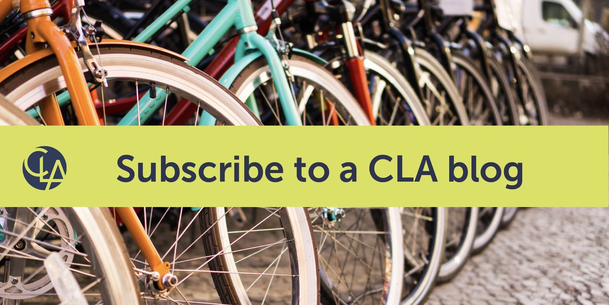 CLAconnect's tweet photo. Get in-depth and timely insight on top financial, tax, and operational issues related to your industry. Subscribe to a CLA blog! https://t.co/iewqm0FuRc https://t.co/WexN0Azvhe