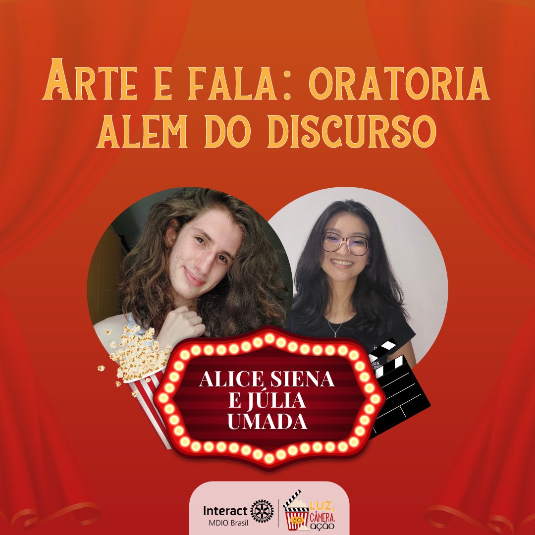 MDIOInteractBR's tweet photo. Com temas muito importantes, eles estarão presentes para tirar dúvidas e dar dicas sobre e para o Interact ❤️
Você não vai ficar de fora dessa, né?! 🍿🎬
#mdioicbr #interactbrasil #luzcâmeraeação https://t.co/Gp8Z7HEwGn