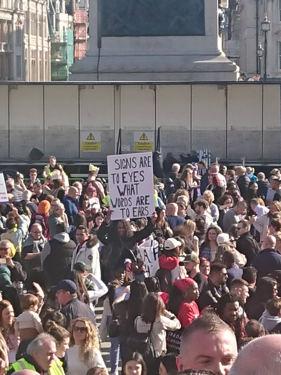 maydayrooms's tweet photo. We were at the #BSLRally today as the #BSLBILL was passed ✊🏽✨🎉 https://t.co/cBqEwrKd3e