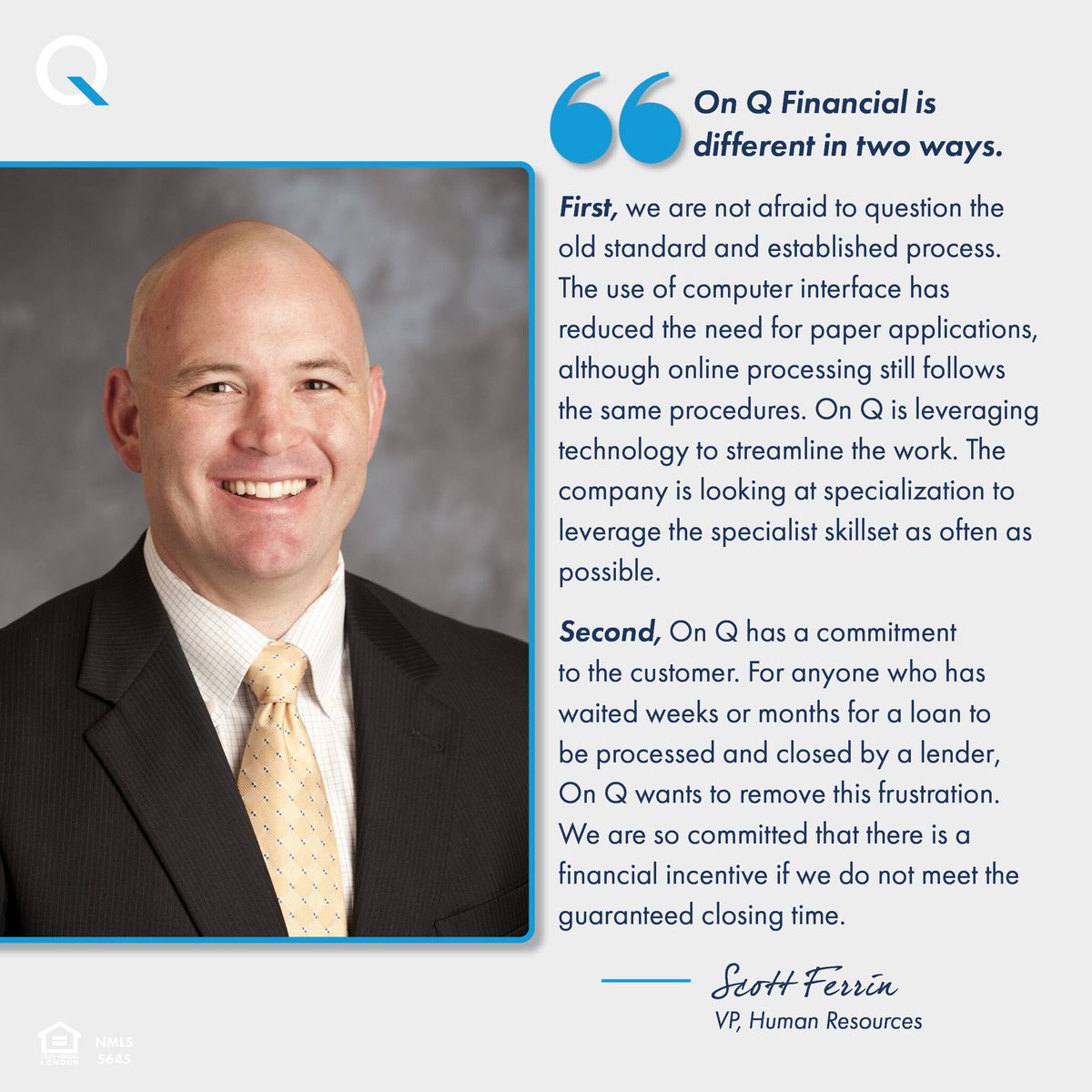 OnQHomeLoans's tweet photo. In honor of the @BestCompaniesAZ distinction of #BestCompaniesToWatch, we reached out to some of our leaders to answer the question, "What do you think #OnQFinancial does differently from other companies in the industry?"
#BestCompaniesAZ https://t.co/cQK4F00ZMj