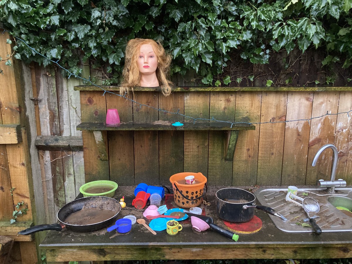 There’s been a lot of action in #ThePlaySanctuary this week as children play out stuff going on in their lives through play #Play2Nurture #PlayMatters #TimeToBe