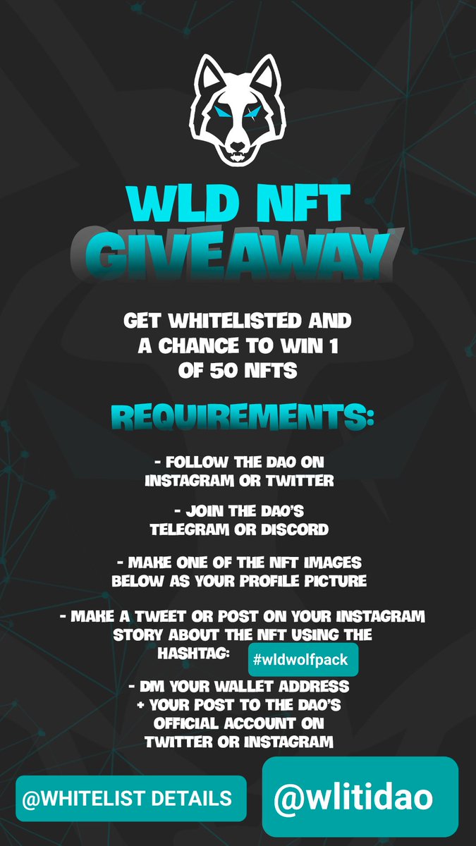 DJLennyMarten's tweet photo. Nice project and they'll get something super special for you 👉 https://t.co/Rqolfq5Pbh
$wld #wldwolfpack #infinity @wlitidao https://t.co/Zuuuov8YlF