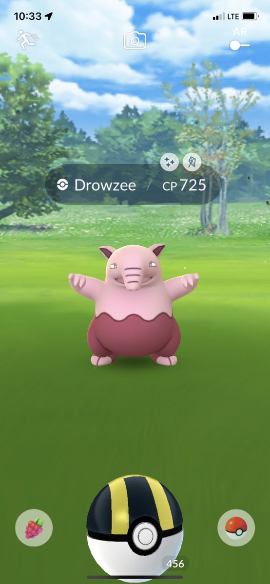 KevinBr22454321's tweet photo. Found my first shiny in Jamaica and the event before going back to America tomorrow. #PokemonGO #shinydrowzee #Jamaica https://t.co/cT3fYYt7cD