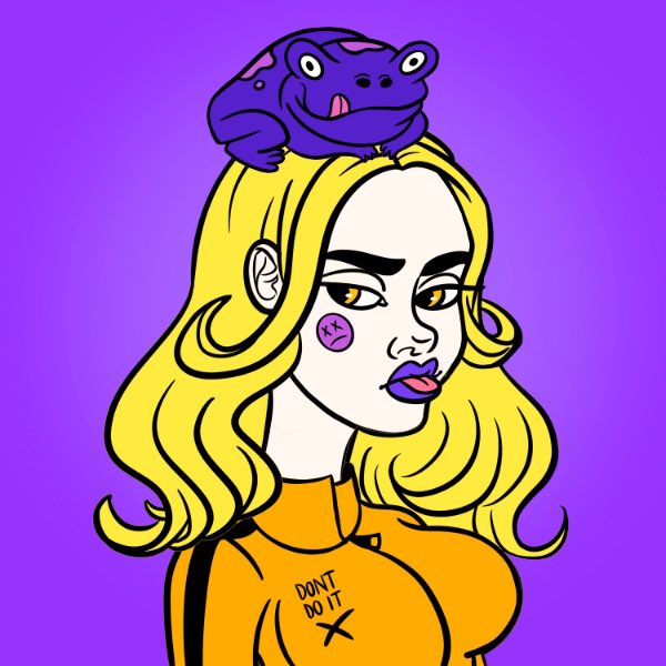 PossumDraws's tweet photo. @HunnysNFT 💜✌️🐸 https://t.co/S9enCYEPrc