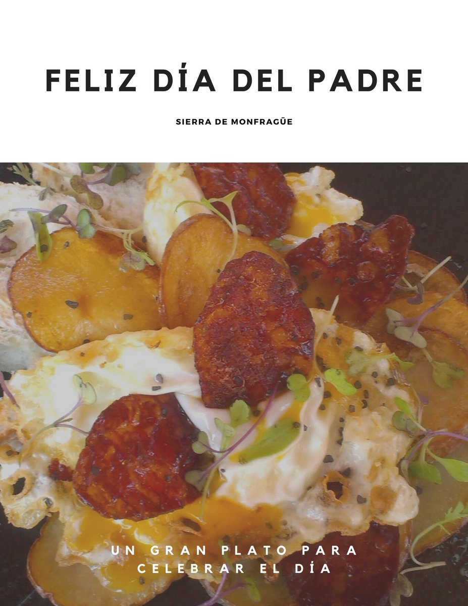 Un adelanto para felicitar el Día de Padre
#SierradeMonfragüe #Jamonesyembutidos