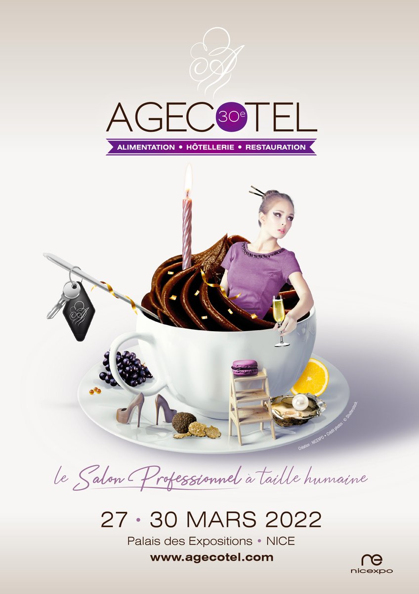 Professionnels des CHR et Métiers de bouche, votre rendez-vous, c'est bientôt !
Téléchargez votre badge : badges.agecotel.com