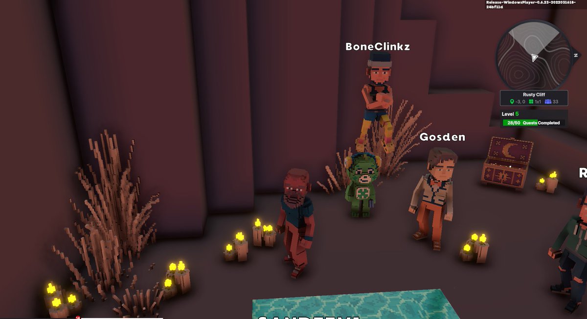 CryptoBooBear's tweet photo. @TheSandboxGame I just participated in the daily #SandboxAlphaS2Contest for a chance to earn up to 1,000 $SAND! Starting March 18 - Find The Good Luck Bear. Check out my screenshot below!
👇 #SandboxAlphaS2 finally found this damn bear lolol. I gotta win this weeks alpha contest pass, lehhhgooo https://t.co/rGZOKUqCUw