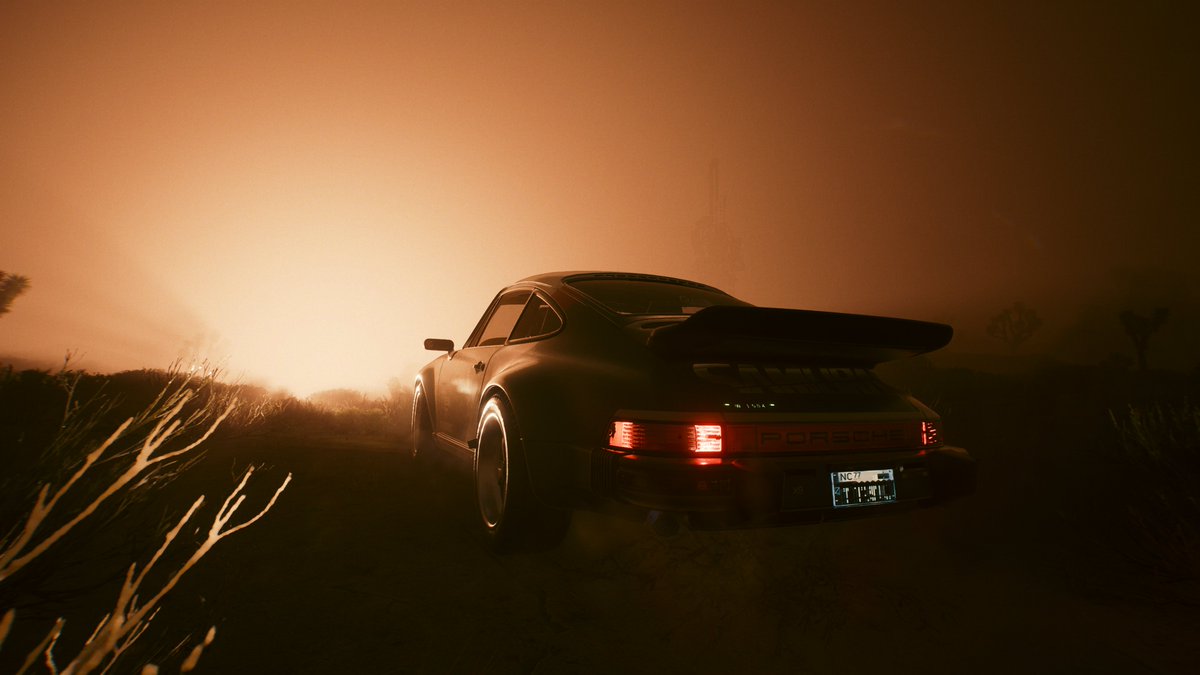 sharvinofilm's tweet photo. More shots of Johnny Silverhand's Porsche https://t.co/5A7wHG2Ema
