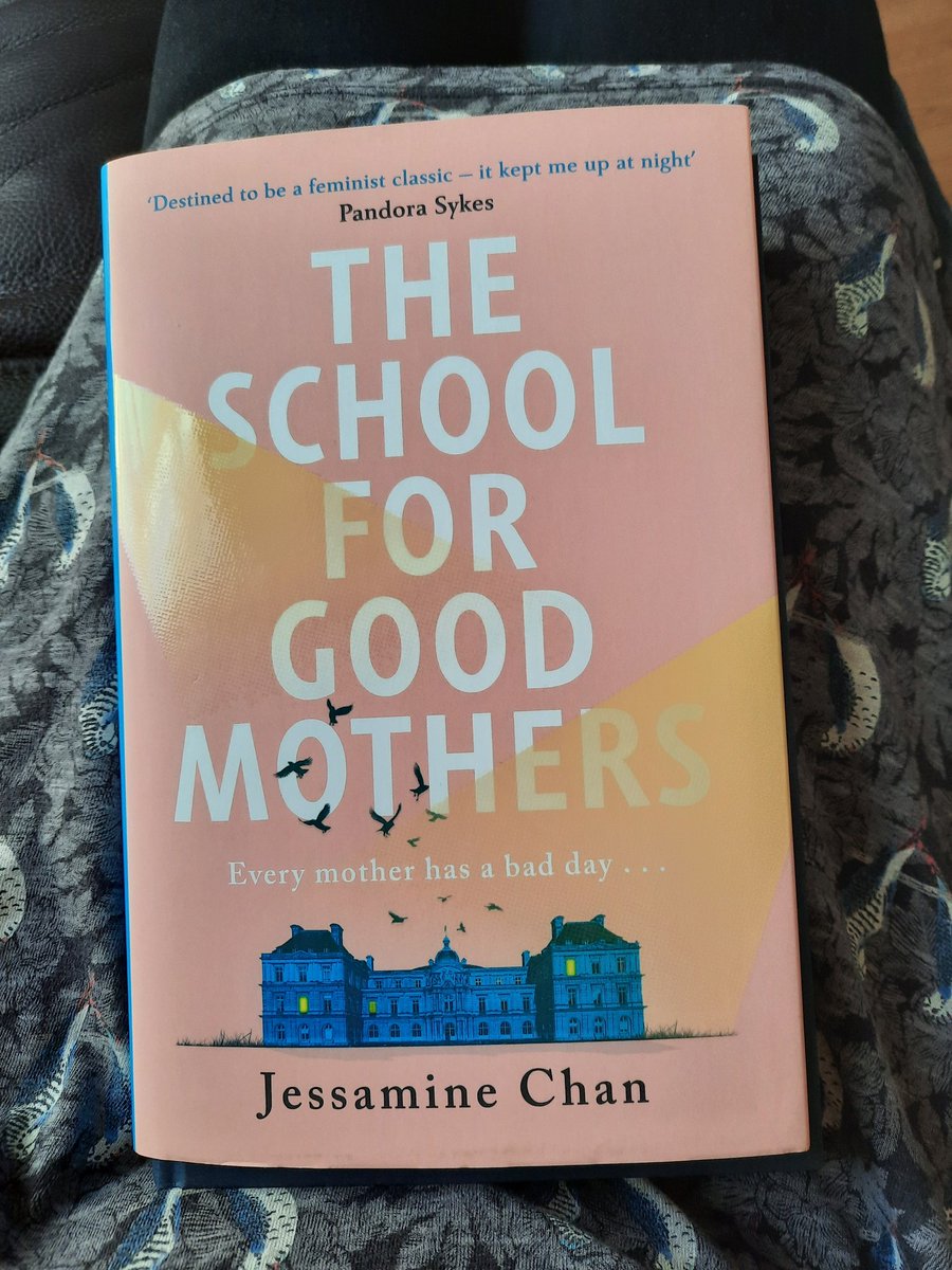 I have just rage-read the first 100 pages of #TheSchoolForGoodMothers by @jessaminechan and I'm not putting it down anytime soon. It's bloomin' electrifying! #booktwt #beatthebacklog