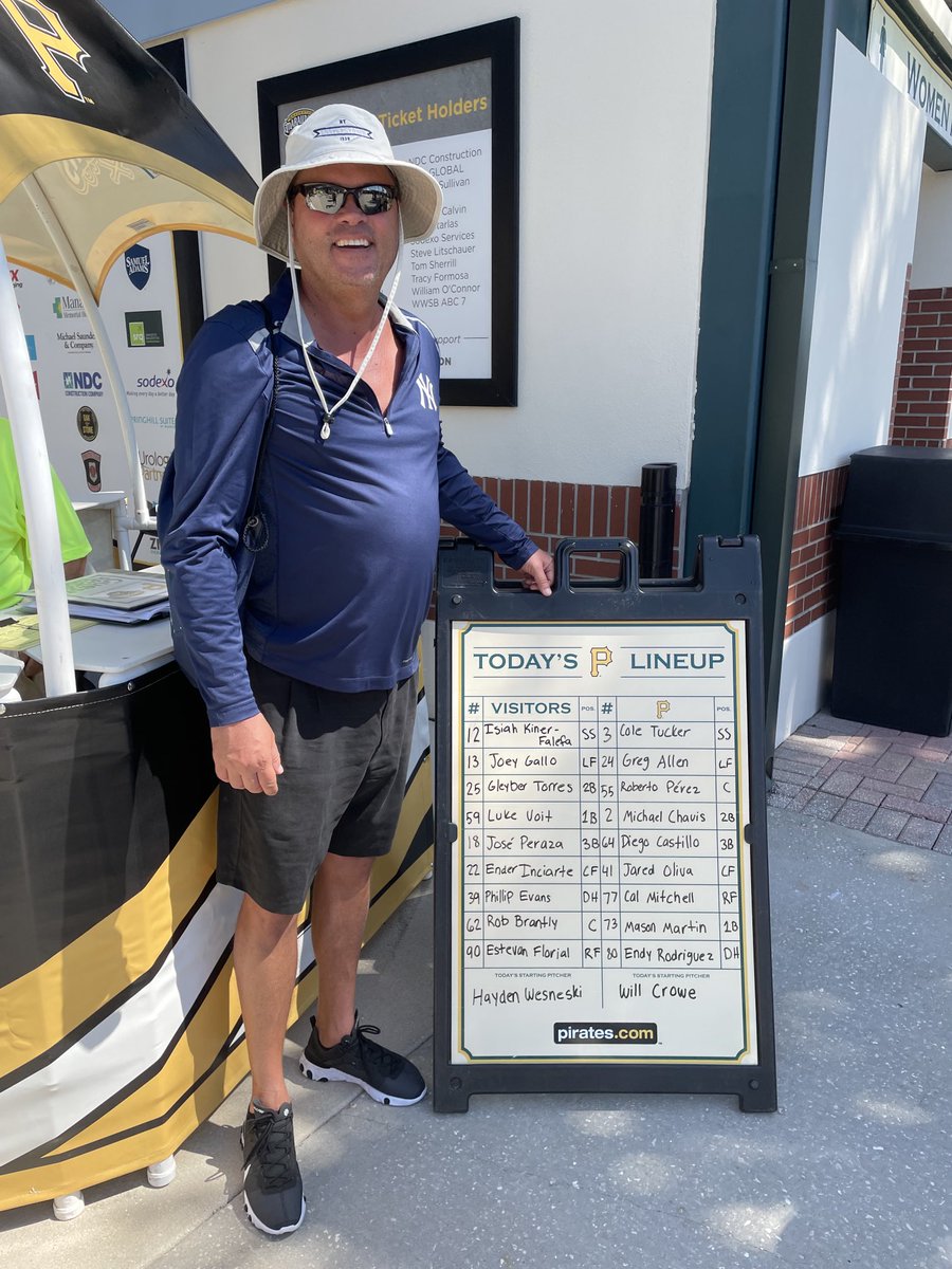 PaulHazlett5's tweet photo. Opening Day Bradenton 2022!! https://t.co/uBnYNq5tux