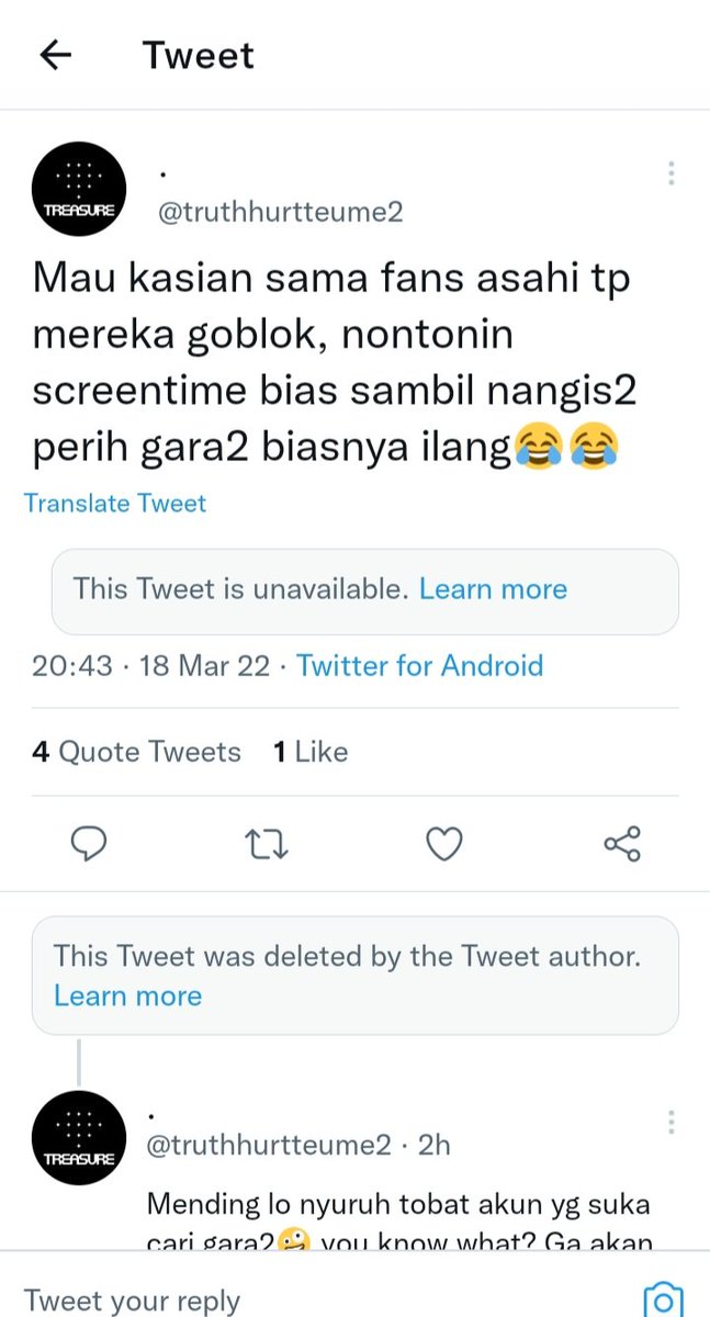 [SUNHELP] HELP R&amp;B DO NOT ENGAGE!

troll account inciting fanwar in 🇮🇩 language againsts 🐱💎

report as disrespectful/offensive > block

x.com/i/user/1500063…