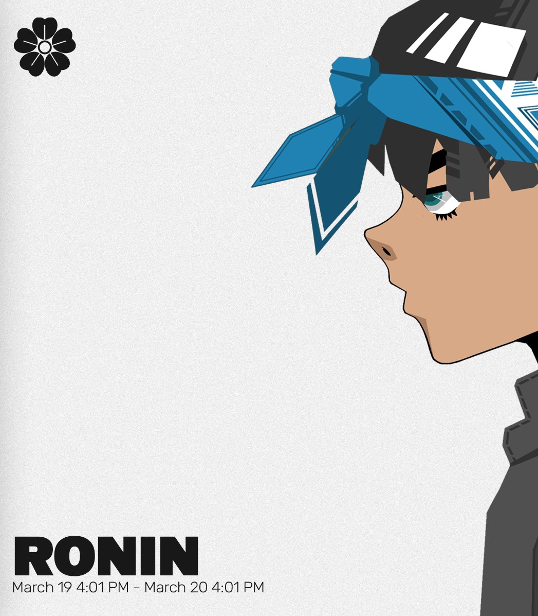 Kusho_World's tweet image. Okame - OG Minting is now officially over.

Next? #RoninNaman.
!K ⚡️