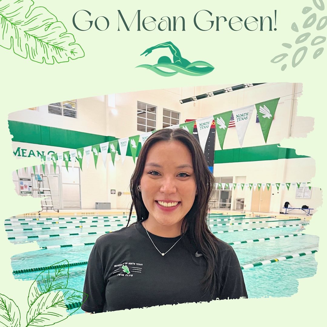 UNTSWIMCLUB's tweet photo. The UNT Swim Club Vice President is insightful, resourceful, and thorough. Haley happens to be graduating this semester so we want to give her a big thanks for all the hard work she’s done for the club and also say good luck! #grad #swimclub #untswim #vicepresident https://t.co/6ngPxUJ3wZ