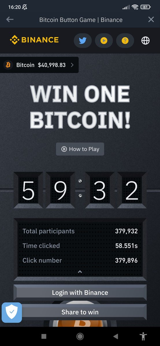 IIamaswap's tweet photo. #BitcoinButton #Binance https://t.co/alF2sJmiFY