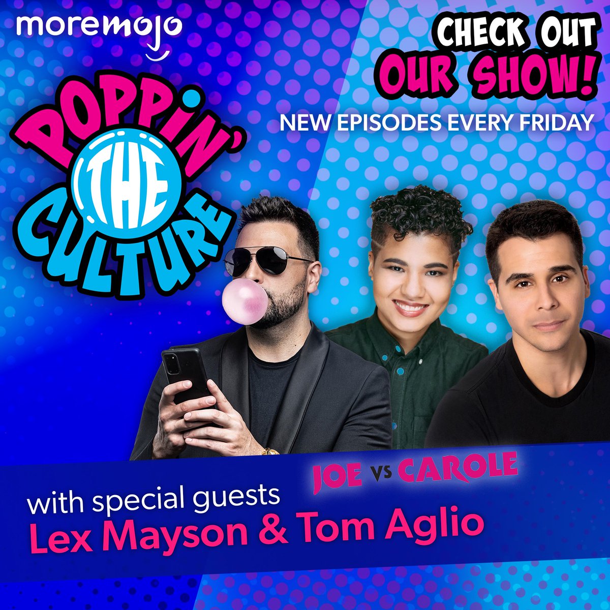 MrHollywoodMD's tweet image. Get into the latest episode of @WatchMojo's Poppin' the Culture for all your pop culture needs. This week = @TomAglioVO, @LexMayson and more: youtu.be/PYvPwQ2x2Ws