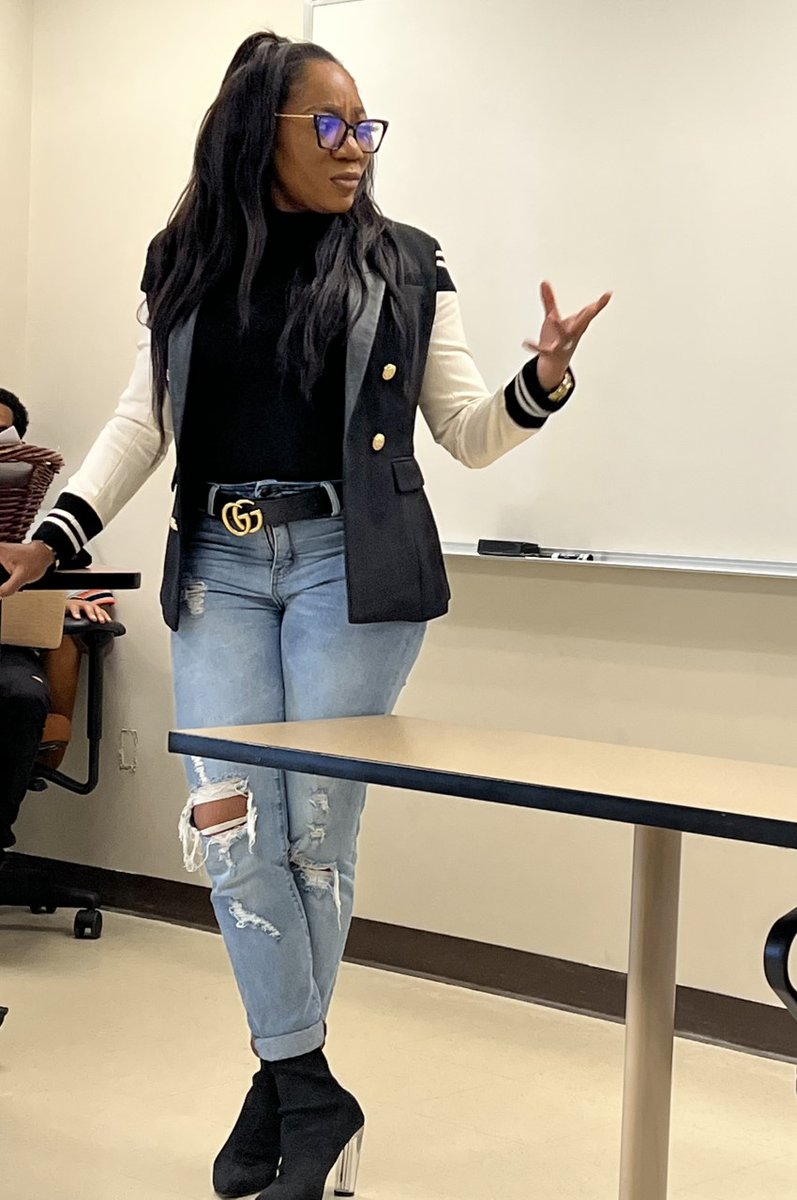 miecenter's tweet photo. We greatly appreciate Tiffany McIntosh, CEO & Founder of @eyecandycreationsllc for joining us on TREP Talks! Our students loved her story & how she astutely studied her industry to apply her years of excellent experience thus building her empire!
#miecenter #treptalks https://t.co/KYQNxXyjkT