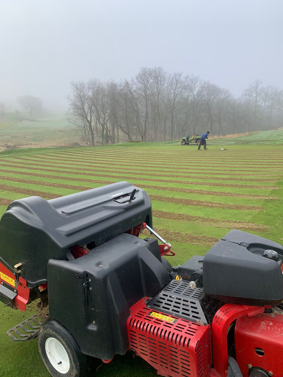 plestee's tweet photo. Day 5 of Maintenance Week @StonehamGC. The team, @cammymac23 &amp; team, @MJAbbottLtd team and @ALS_Contracts have had a good week. I’d be lying if I said it was firm after the rain but all the majors works smashed,3 x greens drained, holes, cores, sand and irrigation all going on 👏🏻 https://t.co/sfsLm90Yp5