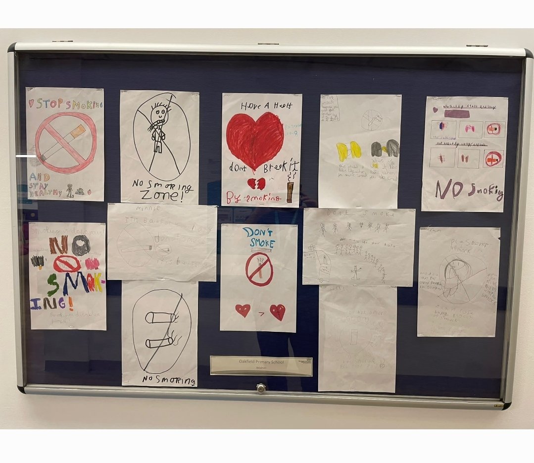 Smartheart school campaign is back. Oakfield primary school year 4 students produced these lovely posters now displayed in our main outpatient department