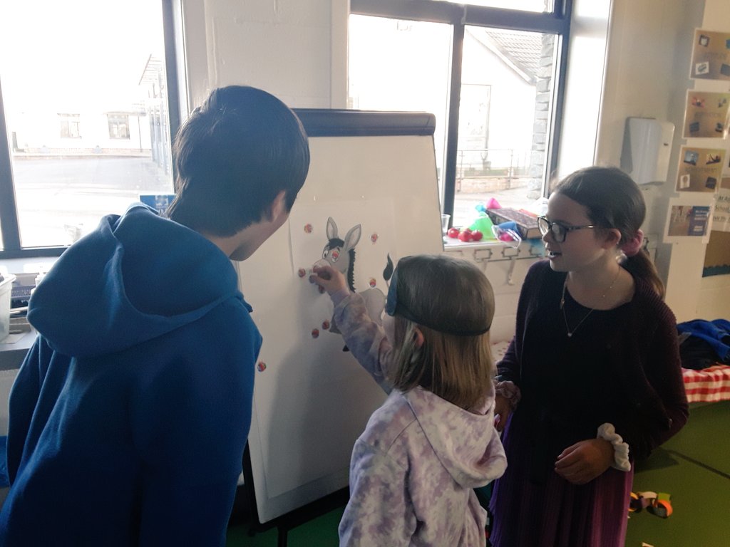headatashbridge's tweet photo. Now it is the turn of the Juniors to PARTY, music, games, movies and fun #comicrelief22 https://t.co/K4fp4VKLeU