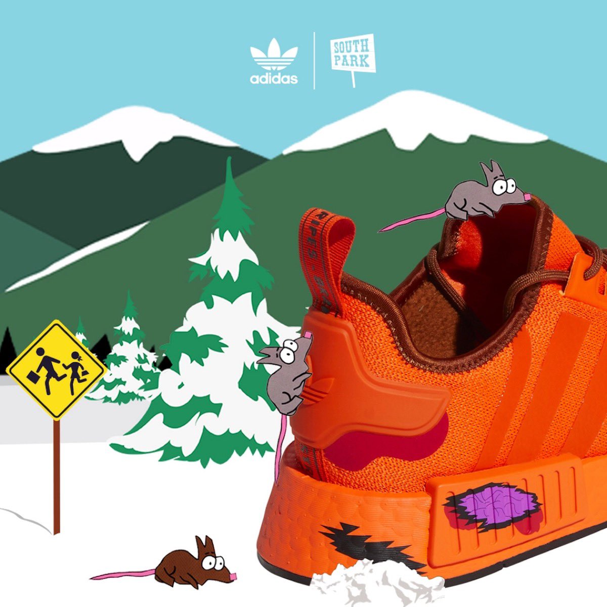 South Park × adidas コラボスニーカーコレクション第2弾が海外3月21日 