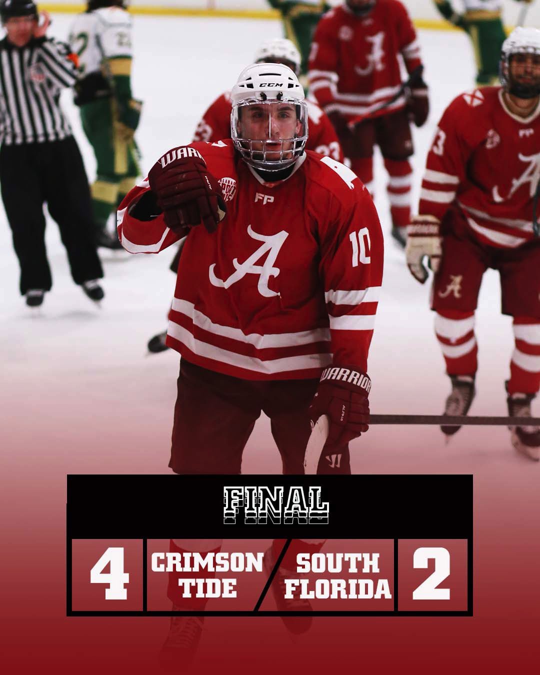 Alabama Hockey D2 on Twitter "ALABAMA BABY! The Tide takes down USF in