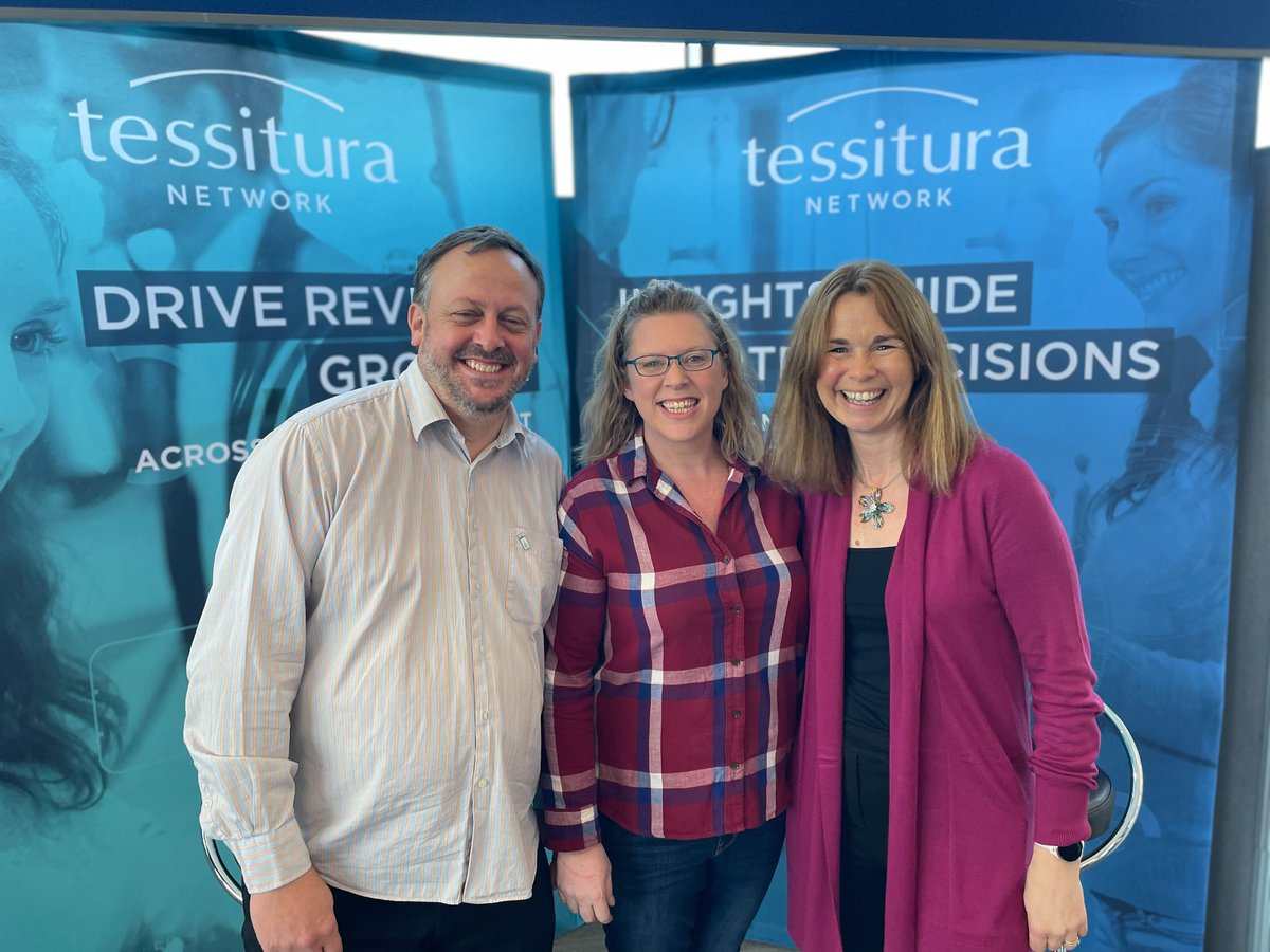 A big thank you to @Ticketingprofs Andrew Thomas (<a href="/TicketTattle/">Andrew Thomas</a>) and Carol Thomas for organising a fantastic #TPC2022. And thanks to all our friends, old and new, who joined us for two days of connection and conversation. It was so good to be back in the room #TogetherAtTPC.