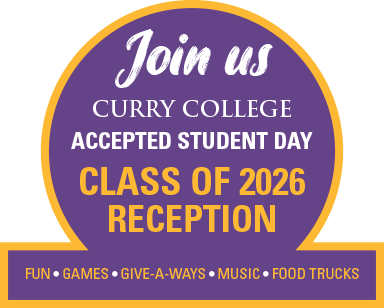 Applied?☑️
Accepted?☑️

Time to have some fun! Join us for Accepted Student Day on April 2nd, capped off with a #Curry2026 reception with food trucks, music, lawn games, giveaways, and more!

Register now at curry.edu/ASD.💜