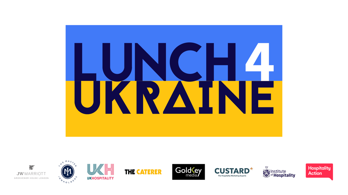Have you booked your table for #Lunch4Ukraine?

Join your fellow hospitality industry professionals on 5 April in raising £100,000 to support Ukrainian people facing conflict and displacement. All proceeds will go directly to <a href="/decappeal/">DEC</a>.

Book now: eventbrite.co.uk/e/lunch4ukrain…