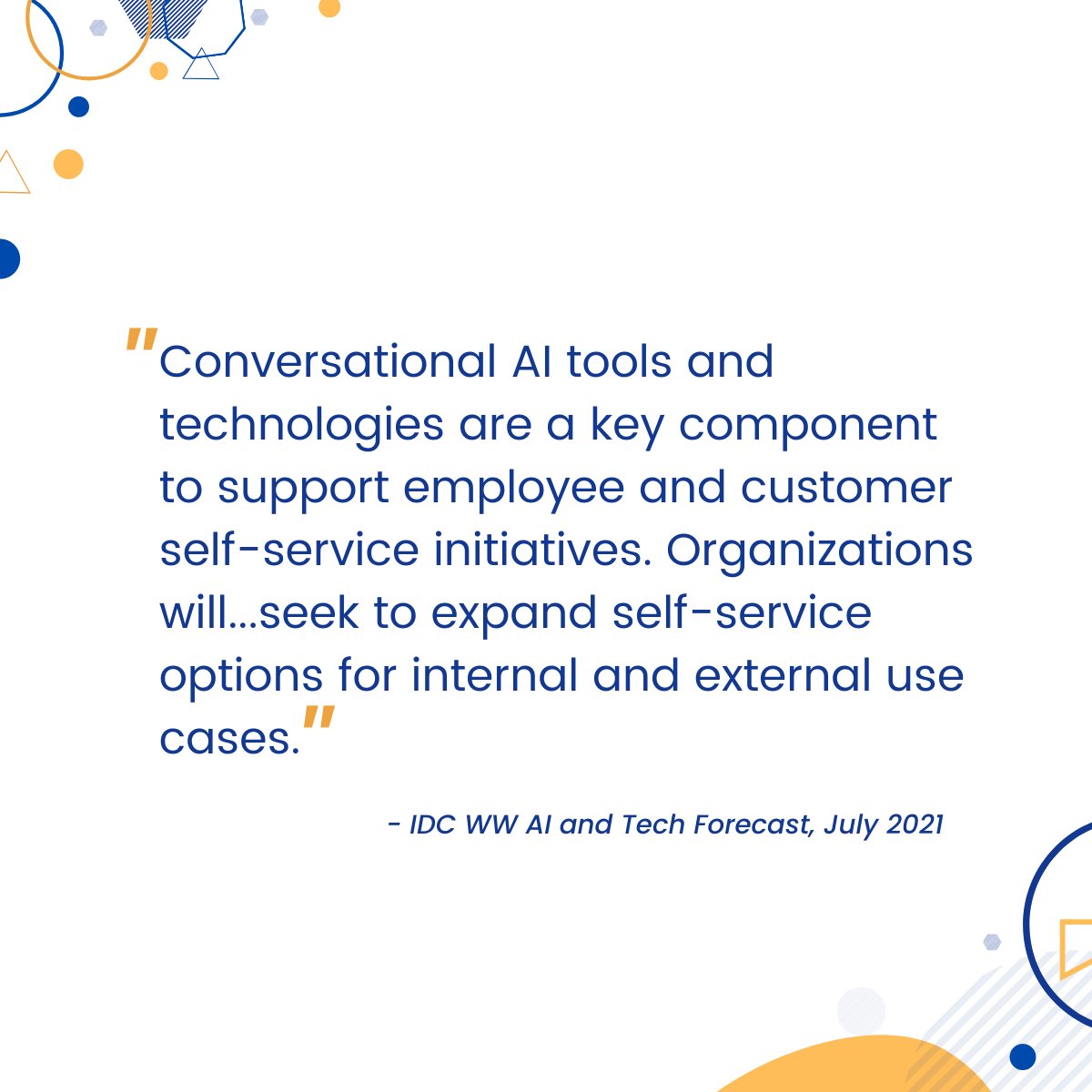 Got self-serve? Looking for more?

Conversational AI &amp; automation technology have been core to helping businesses improve self-serve &amp; scale support in a cost-effective way.

#conversationalai #employeesupport #usecase #automation #AI #humancapital #hr #leadership #work #training