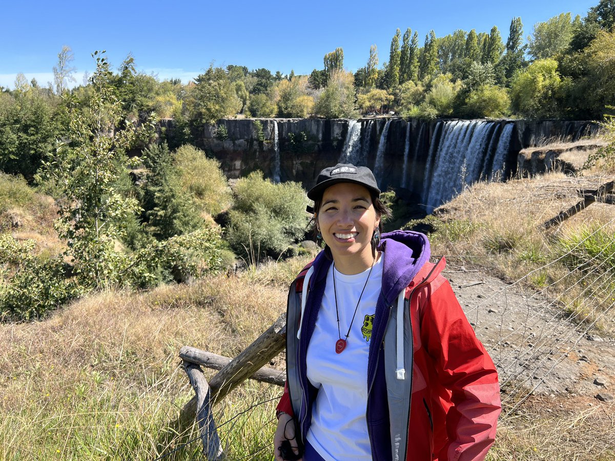 CarolinaMillan's tweet photo. Hello from this waterfall in Chile 🇨🇱 @BoredApeYC https://t.co/UPOWRFSfzL