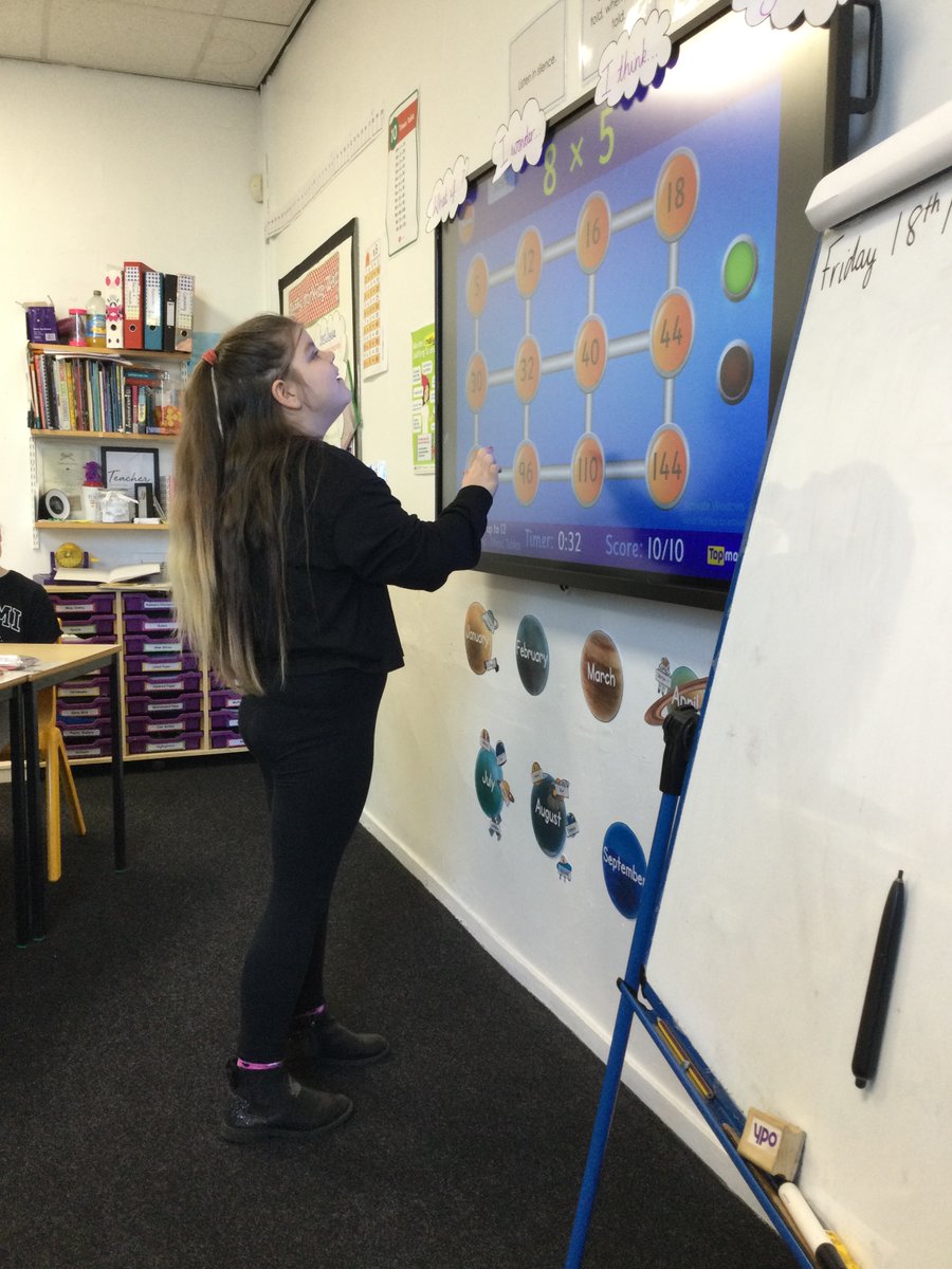 KingsMeadowAcad's tweet photo. Practising timetables with a quick game of hit the button today for Thistle Class! #hitthebutton #topmarksmaths https://t.co/F3qg9DWQWs