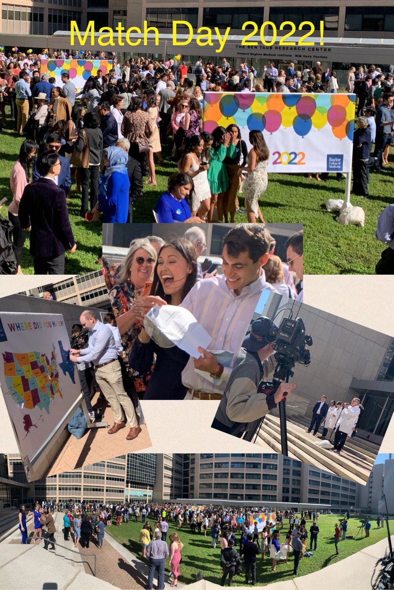 One of the best days of the year…
@bcmhouston #Match2022 #MatchBCM #MatchDay2022
