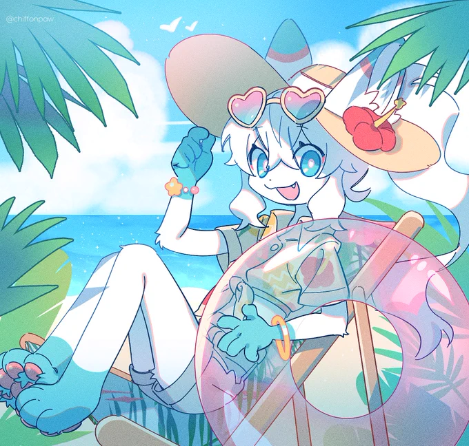 fursona라고하나요
암튼오너캐🌴🦩🌊 