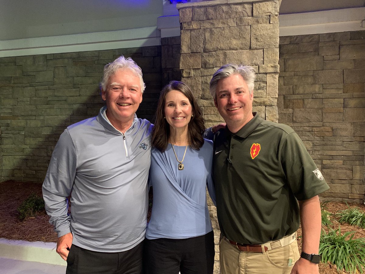 Great to see and spend time with our good friend Coach Chad Bagley and the Army Golf team here in Statesboro!  Go Army!             <a href="/ArmyWP_Golf/">Army Golf</a>                        #BEAT navy