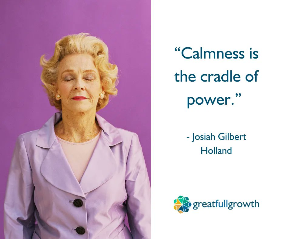 greatfullgrowth's tweet image. One of the most powerful techniques in a difficult discussion is quiet, silence and calm.  #calm #greatfullgrowth