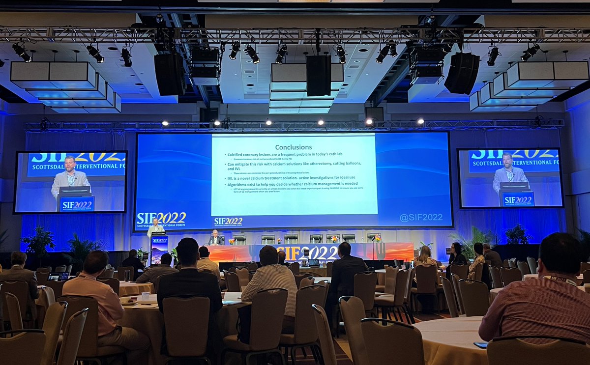 ShockwaveIVL's tweet image. Dr. @perc_surgeon presents severely calcified #RotaShock cases, including 1st #CoronaryIVL commercial case a year after the #ShockwaveC2 US commercial launch, at #SIF2022. “Coronary IVL is a dominant factor in calcium modification.”

ISI bit.ly/3iEq7fC @SIFCardiology