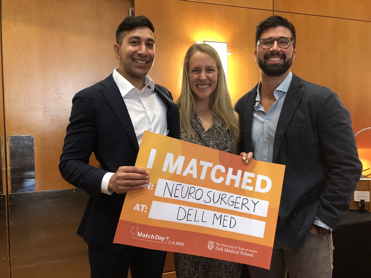 DellMedSchool's tweet photo. Congrats to everyone who matched today, including the #DellMedClassof2022 and our incoming residents and fellows! We’re in awe of your accomplishments and all the work you’ve done to get here. #DellMedMatch https://t.co/kGUiRBx9Gj