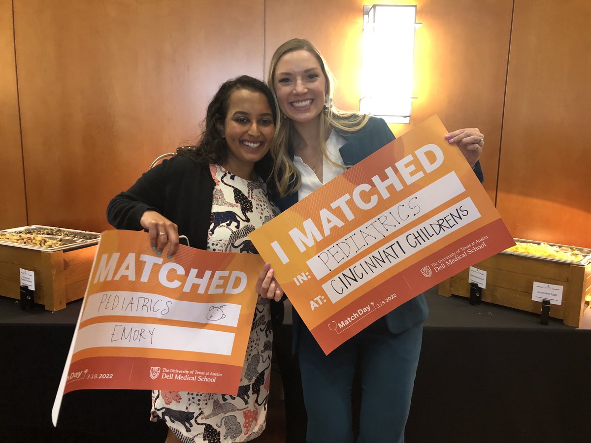 Congrats to everyone who matched today, including the #DellMedClassof2022 and our incoming residents and fellows! We’re in awe of your accomplishments and all the work you’ve done to get here. #DellMedMatch
