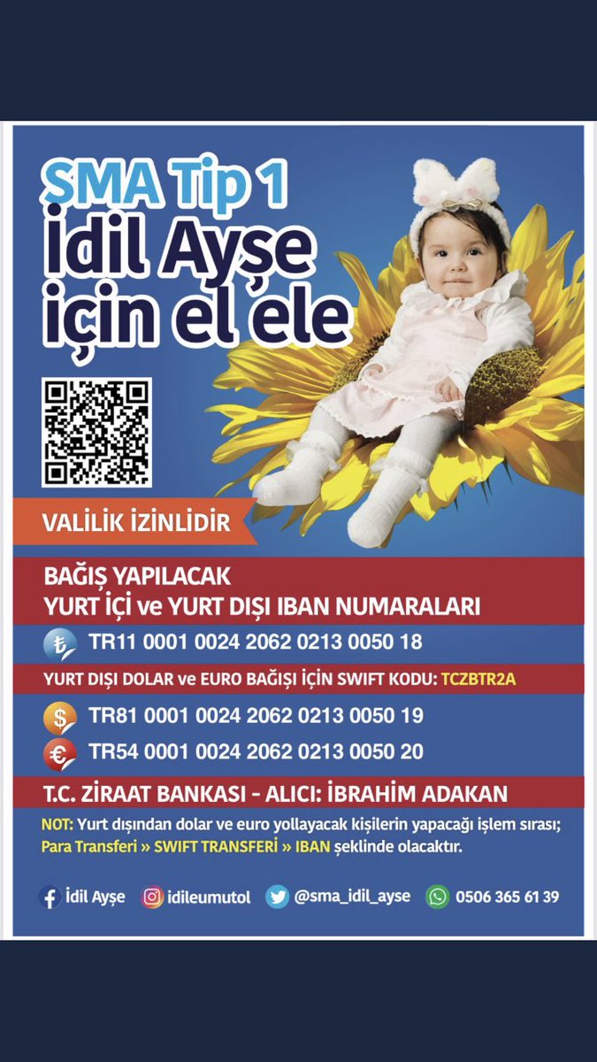 Bir çocuk koşup oynayabilsin diye bütün çabamız 🙏🏻🌻 #idileumutol