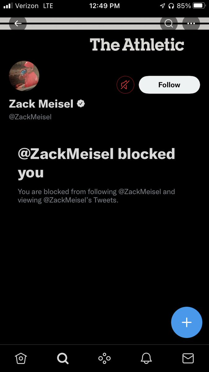 Dude blocked me because i jokingly ask him to tell antonetti to do something? Ummm apparently he doesn’t like jokes.