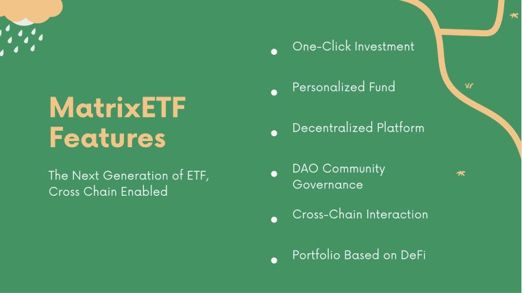 The world's first decentralized marketplace for #ETFs is live! We have built a platform where anyone can invest in any #ETF on the market using $MDF tokens as payment method. Join us now to make your investment grow! 🤑 <a href="/MatrixETF/">MatrixETF</a> #MatrixETF #Solana #Defi