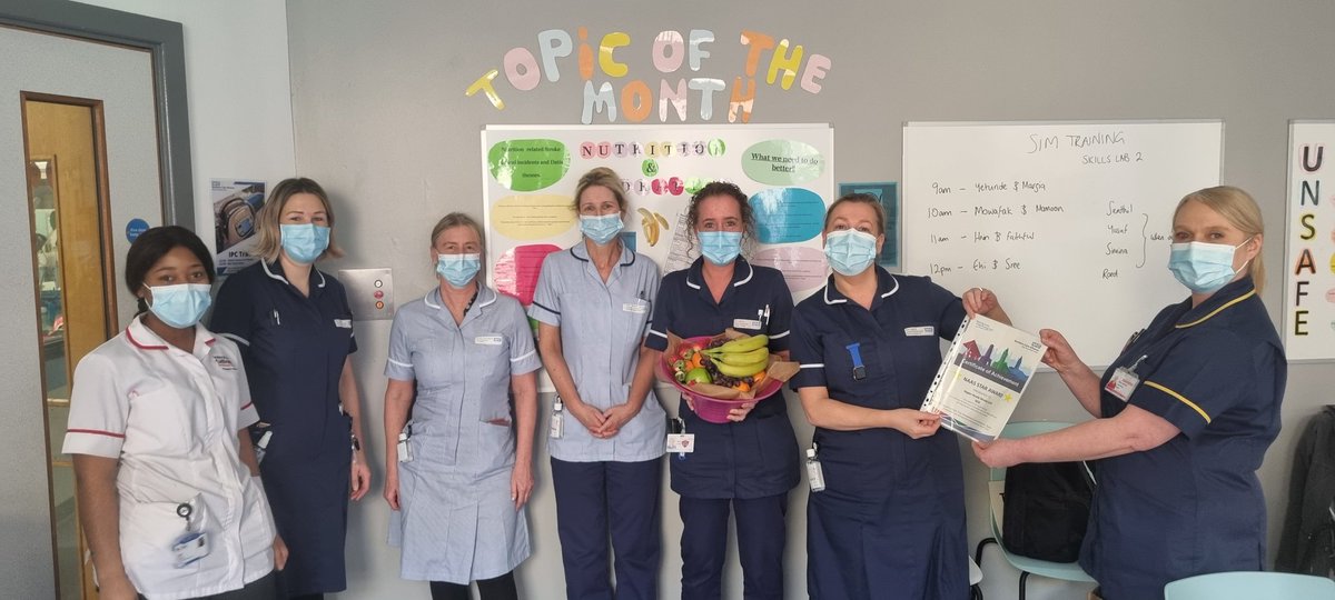 JaneGarforth1's tweet photo. Congratulations to our NAAS Stars of the fortnight @SalfordCO_NHS the Hyper Acute Stroke Unit - for their innovative way of recruiting  staff and developing their skills within the speciality of Stroke @NCAlliance_NHS @QualityNCA @hcarterrje @simonjf63 @jacqui_burrow https://t.co/NIK2Ks0s0o