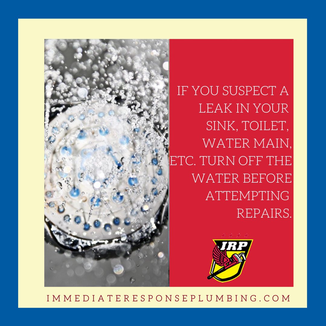 IRPlumbing's tweet photo. If you suspect a leaking pipe in your home, it's important to take action quickly. A water leak can cause significant damage to your home &amp; property, so shut off the water and repair the leak as soon as possible.

#plumber #waterleaks #leakingpipe #toiletleaking #sinkleaking https://t.co/mbQpivjNaT