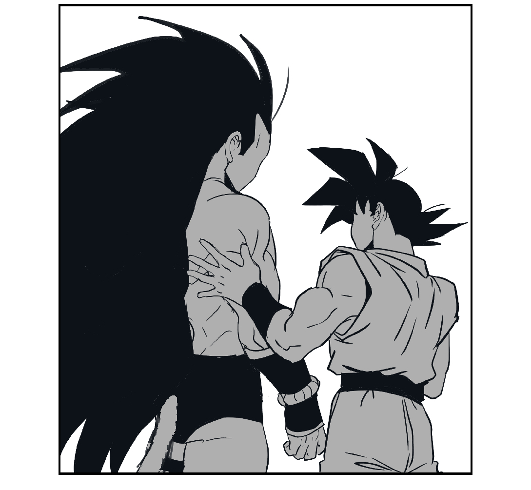 I'm a Z fan and used to stay indifferent about DBS in general but I saw the last ch because Bardock was being mentioned and OMG I LOVE IT! gave me so many mixed emotions! because he was not the only thing from the past! He finally FINALLY mentioned Raditz!