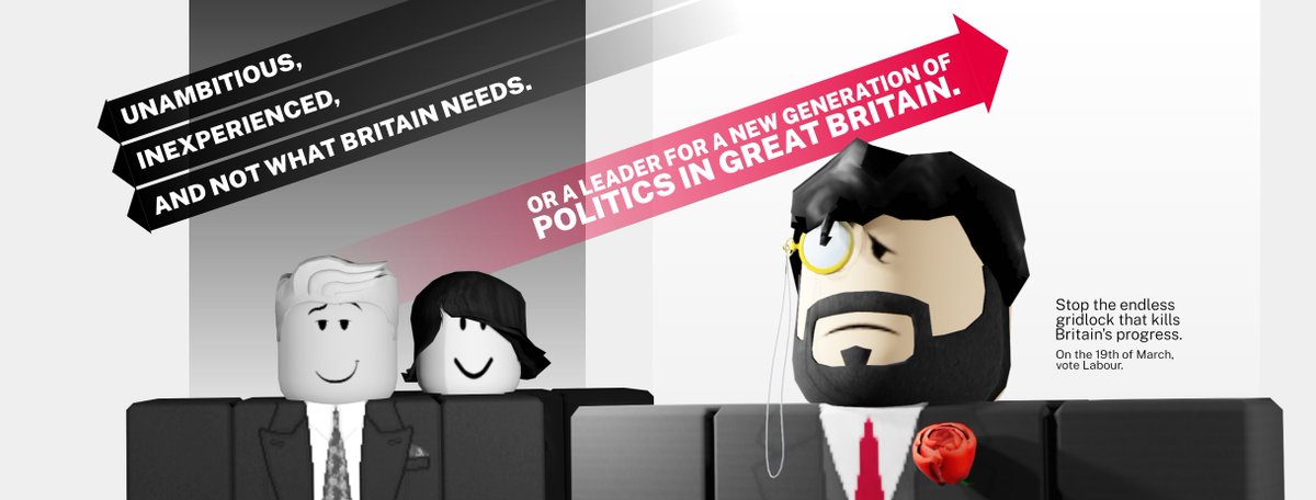 RX_UKLabour's tweet photo. 👥 Unambitious, inexperienced and not what Britain needs; a summary of the Conservatives and Unionists.

🌹 Only with Labour can we thrive with a leader for a new generation of politics.

⬇️ OUR MANIFESTO
https://t.co/Is1Z5UaA4f
⬇️ OUR DISCORD: https://t.co/pAVUXigAxC https://t.co/6iRBXUza7h