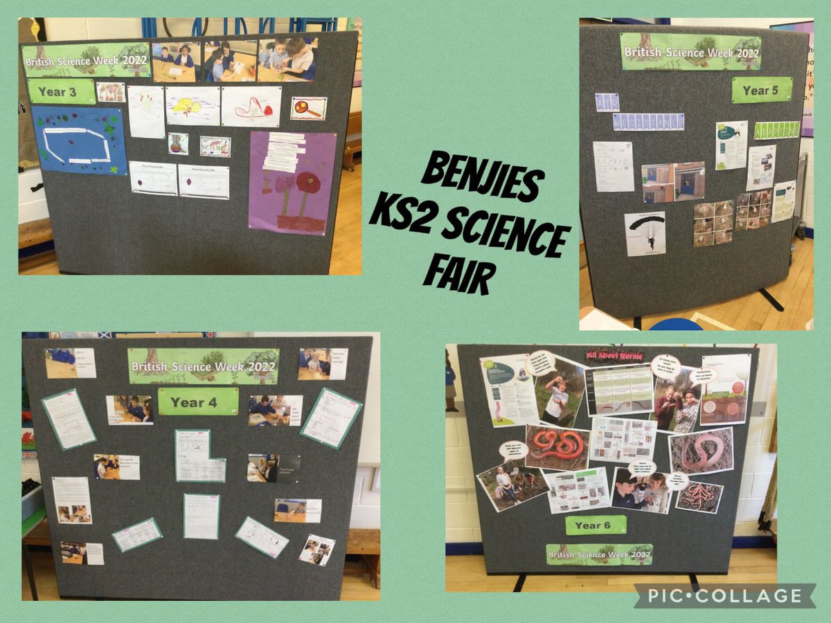 Benjamin_Adlard's tweet image. What a great way to finish #BritishScienceWeek2022 Thank you to all our parents and carers who joined us at our science fair.